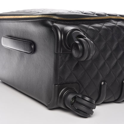Chanel Calfskin Quilted Coco Case Trolley Black 10 of 15