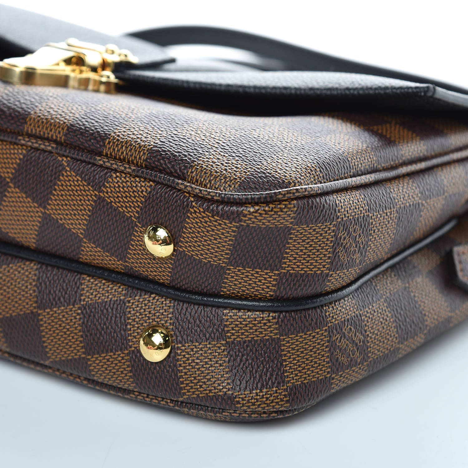 Louis Vuitton Damier Ebene Clapton Black 7 of 9
