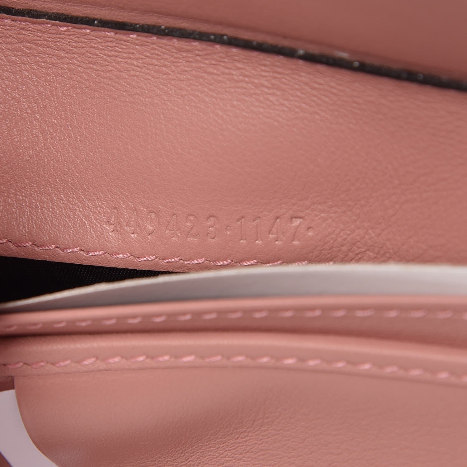 Gucci Soft Microguccissima Zip Around Organizer Wallet Soft Pink 7 of 8