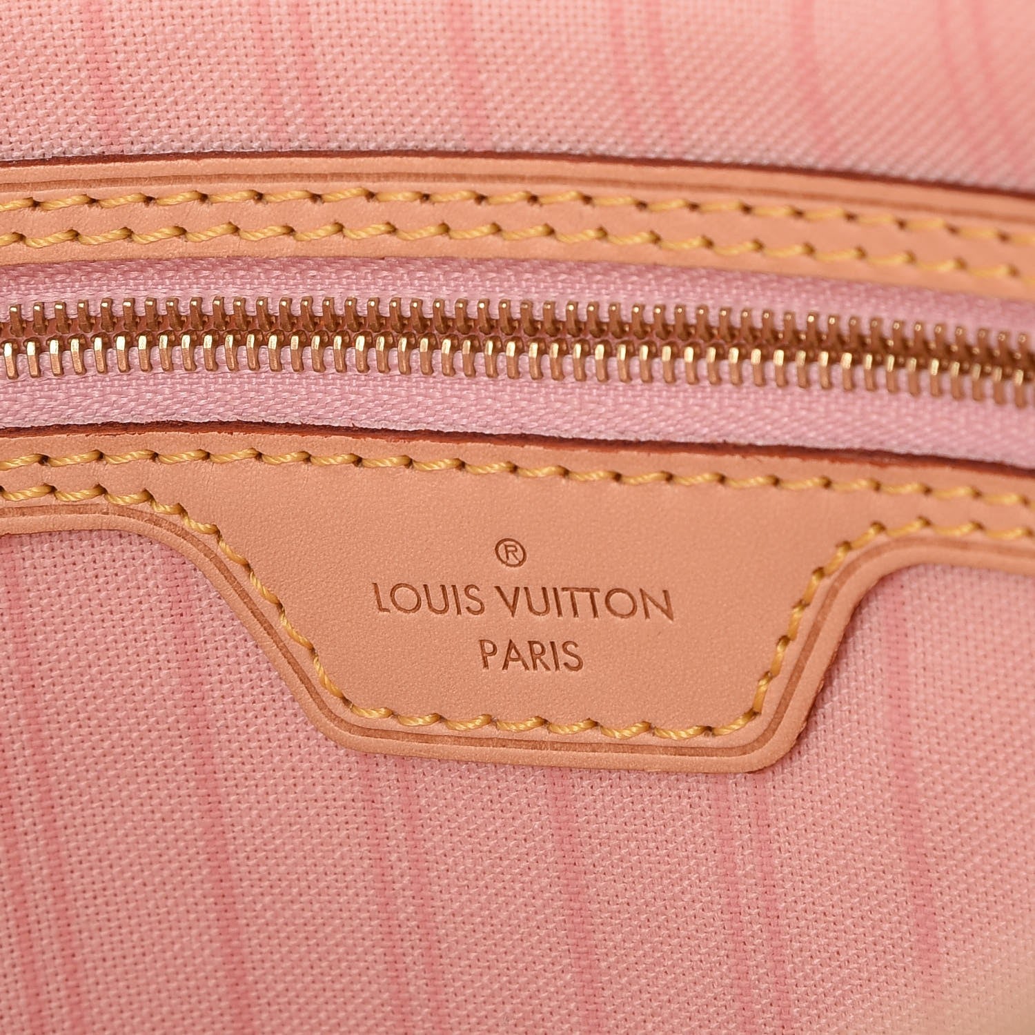 Louis Vuitton Damier Azur Delightful PM Rose Ballerine 7 of 9