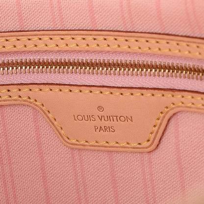 Louis Vuitton Damier Azur Delightful PM Rose Ballerine 7 of 9