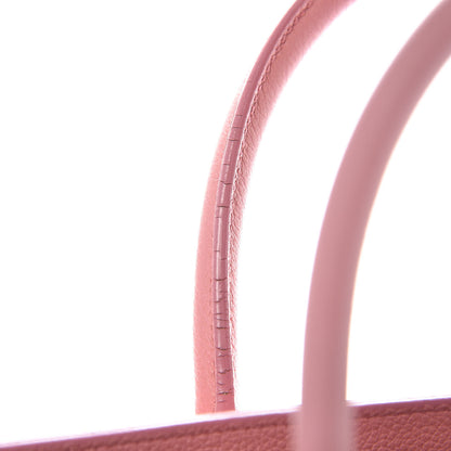 Saint Laurent Grained Calfskin Baby Sac De Jour Dark Rose 13 of 13