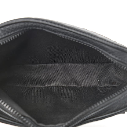 Louis Vuitton Taurillon Monogram Uniformes Solar Ray Soft Pochette Volga Belt Bag Black 5 of 10