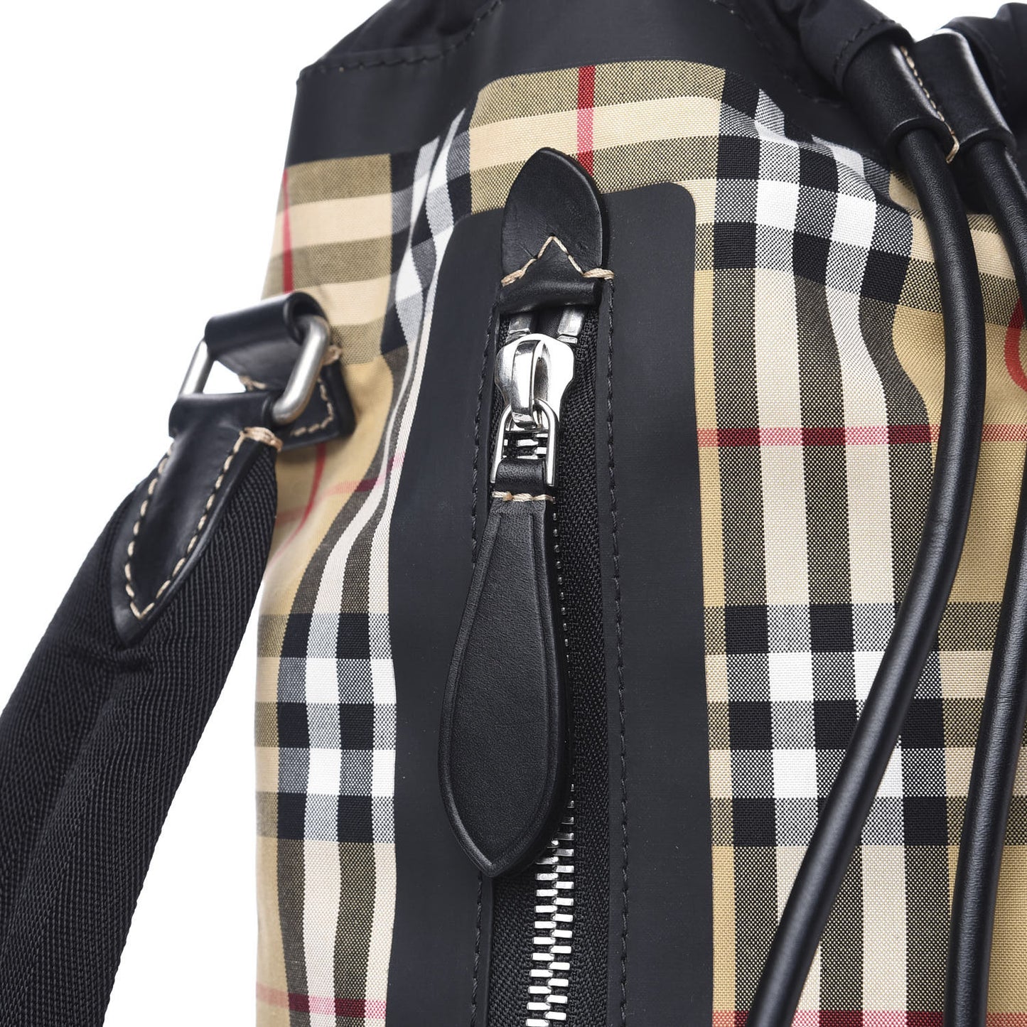 Vintage Check Small Sailing Duffle Sling Bag Beige