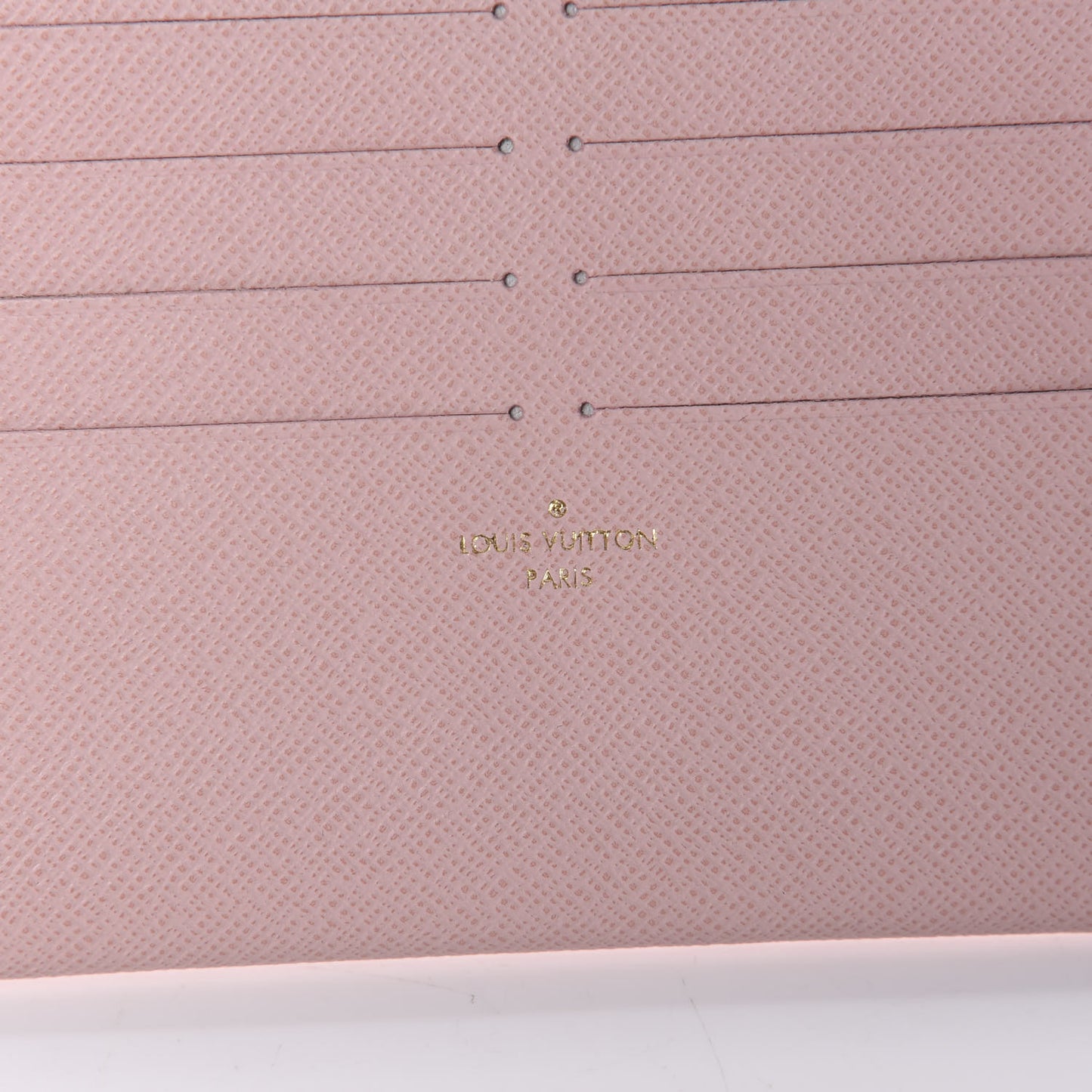 Calfskin Felicie Card Holder Insert Rose Ballerine