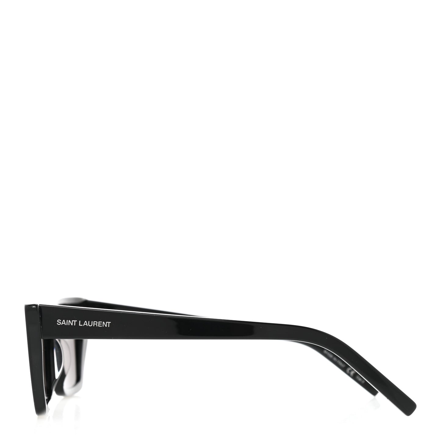 Acetate Mica Cat Eye Sunglasses SL 276 Black