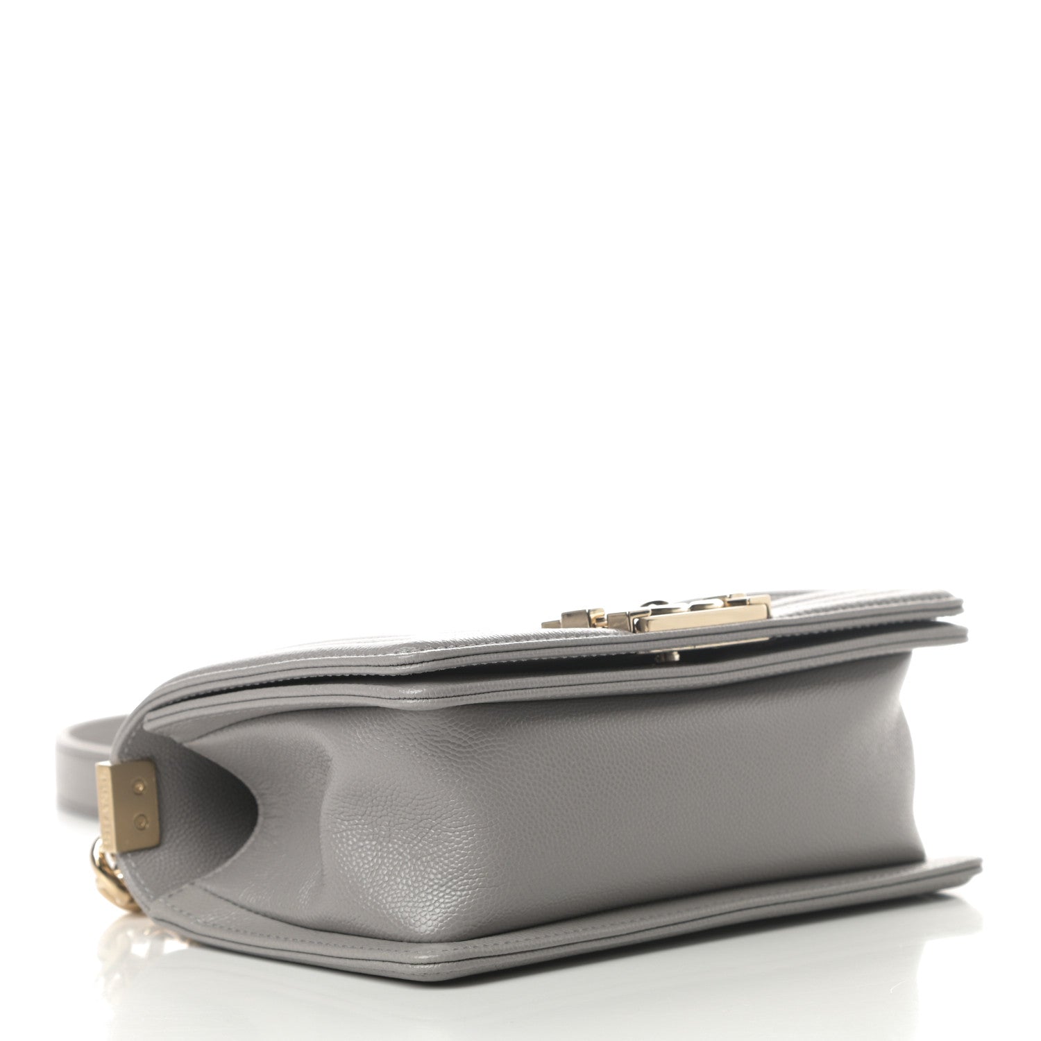 Chanel Caviar Quilted Small Boy Flap Grey 4 of 11