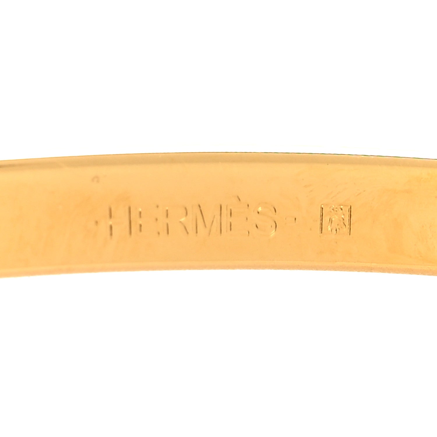 Hermes Polished 32mm H Belt Buckle Gold 3 of 4
