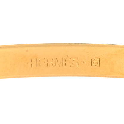 Hermes Polished 32mm H Belt Buckle Gold 3 of 4
