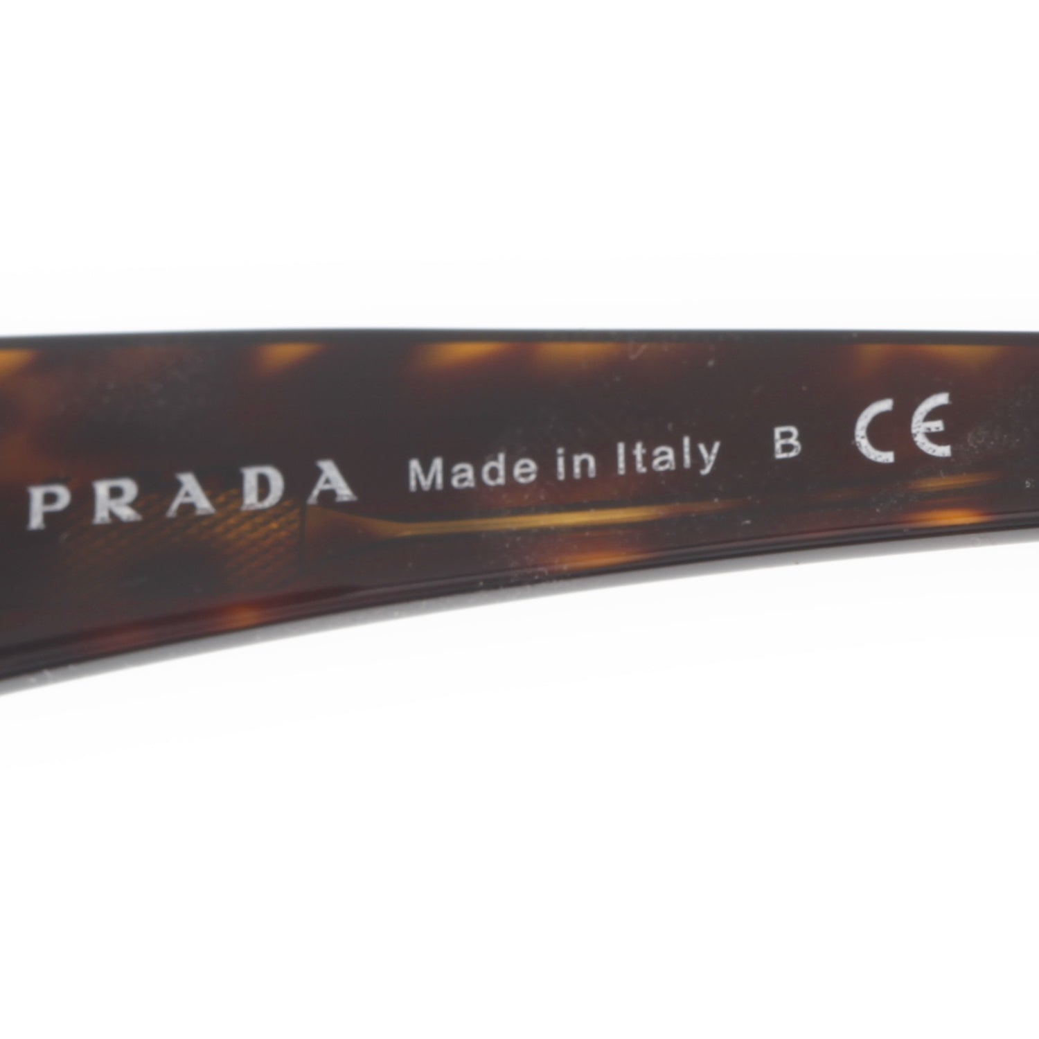 Prada Tortoise Butterfly Frame Sunglasses SPR 18I 6 of 11