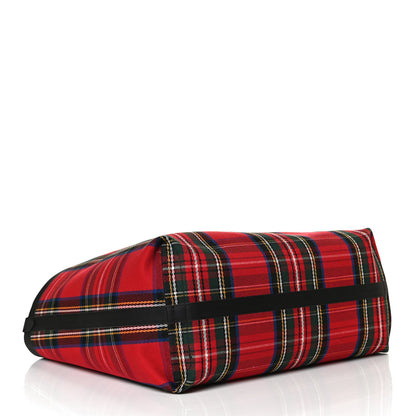 Burberry Vintage Check Medium The Giant Reversible Tote Antique Yellow Bright Red 18 of 25