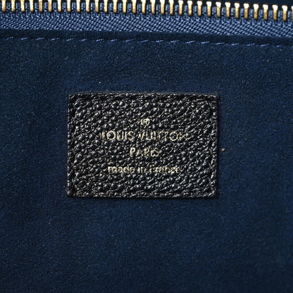 Louis Vuitton Empreinte Monogram Giant Neverfull MM Black 6 of 8