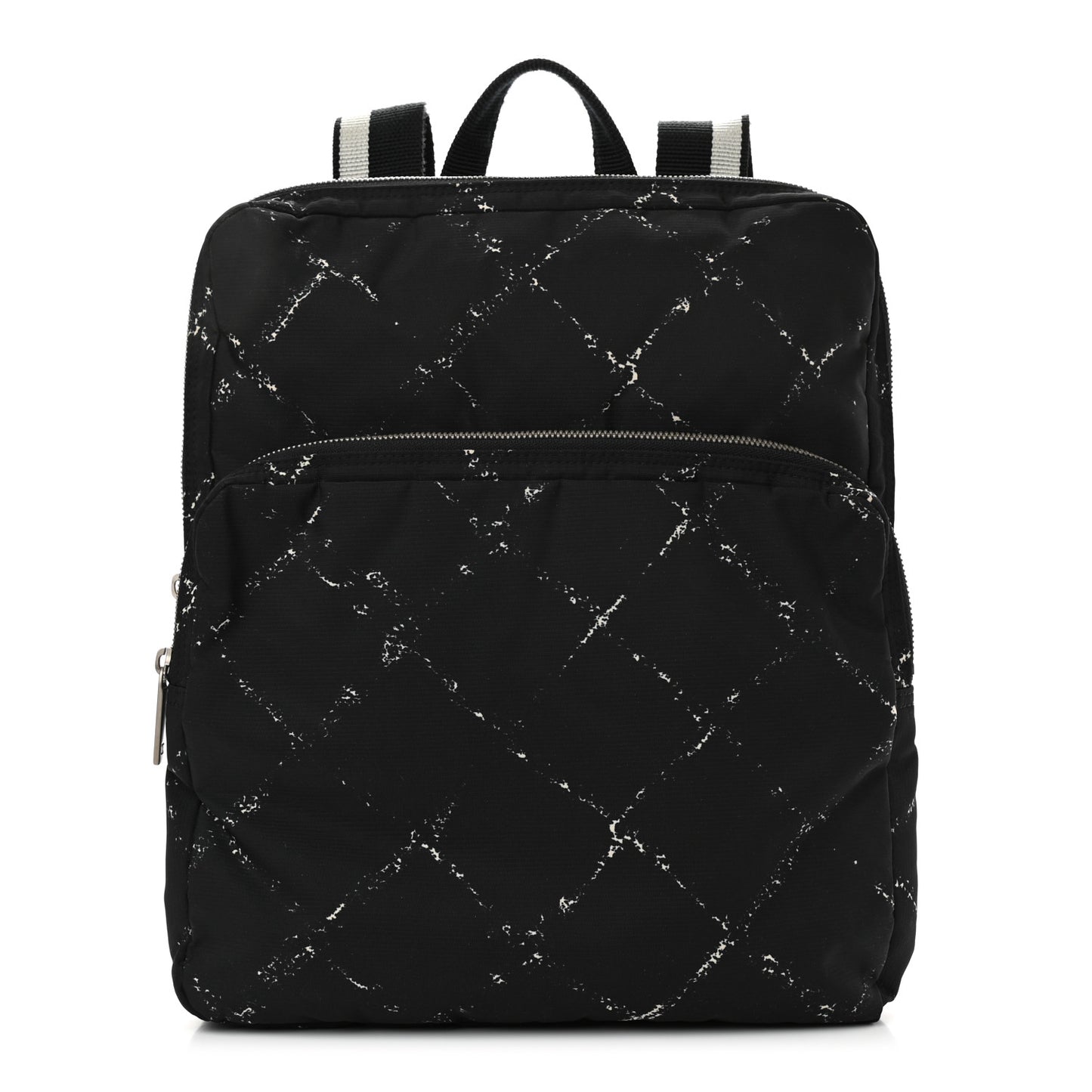 Nylon Travel Backpack Black