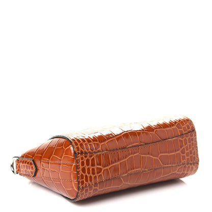 Givenchy Calfskin Crocodile Embossed Nano Antigona Tan 5 of 8