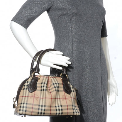 Burberry Haymarket Check Small Thornley Satchel 2 of 9