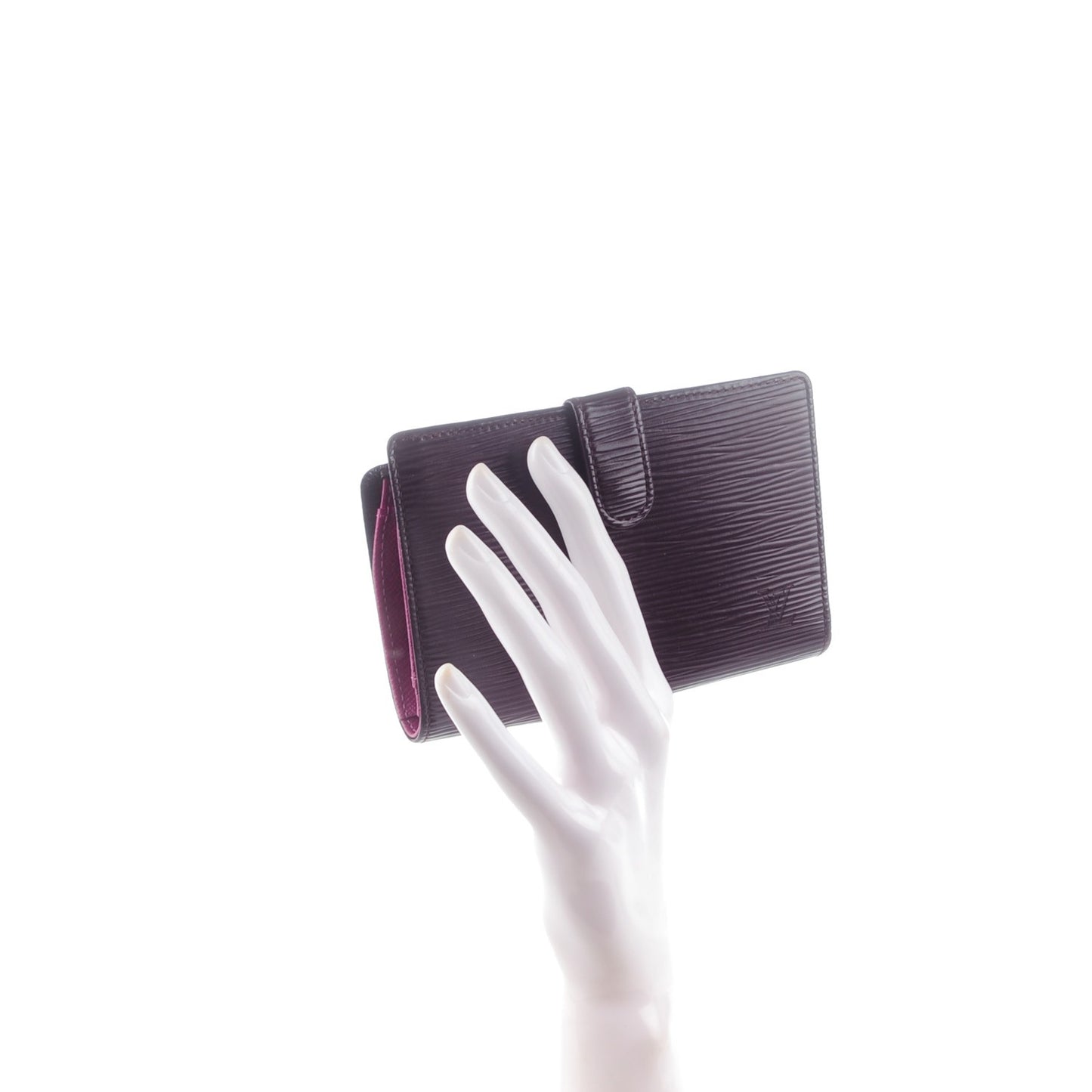 Epi French Purse Wallet Cassis