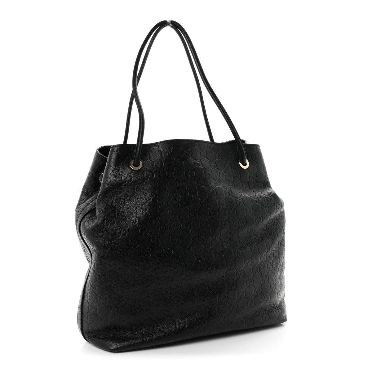 Gucci Guccissima Monogram Gifford Tote Black 3 of 10
