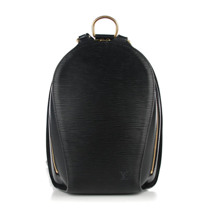 Louis Vuitton Epi Mabillon Backpack Black 1 of 8