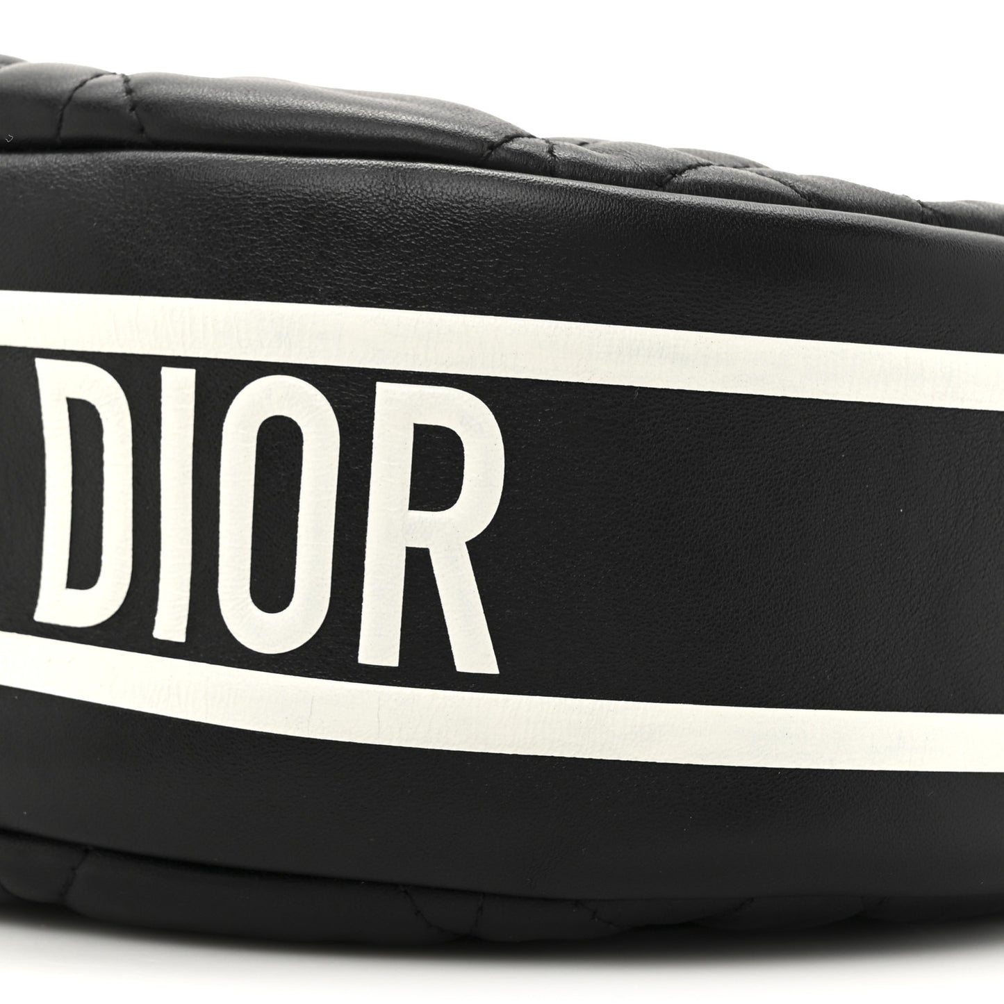 Lambskin Cannage Medium Dior Vibe Hobo Bag Black