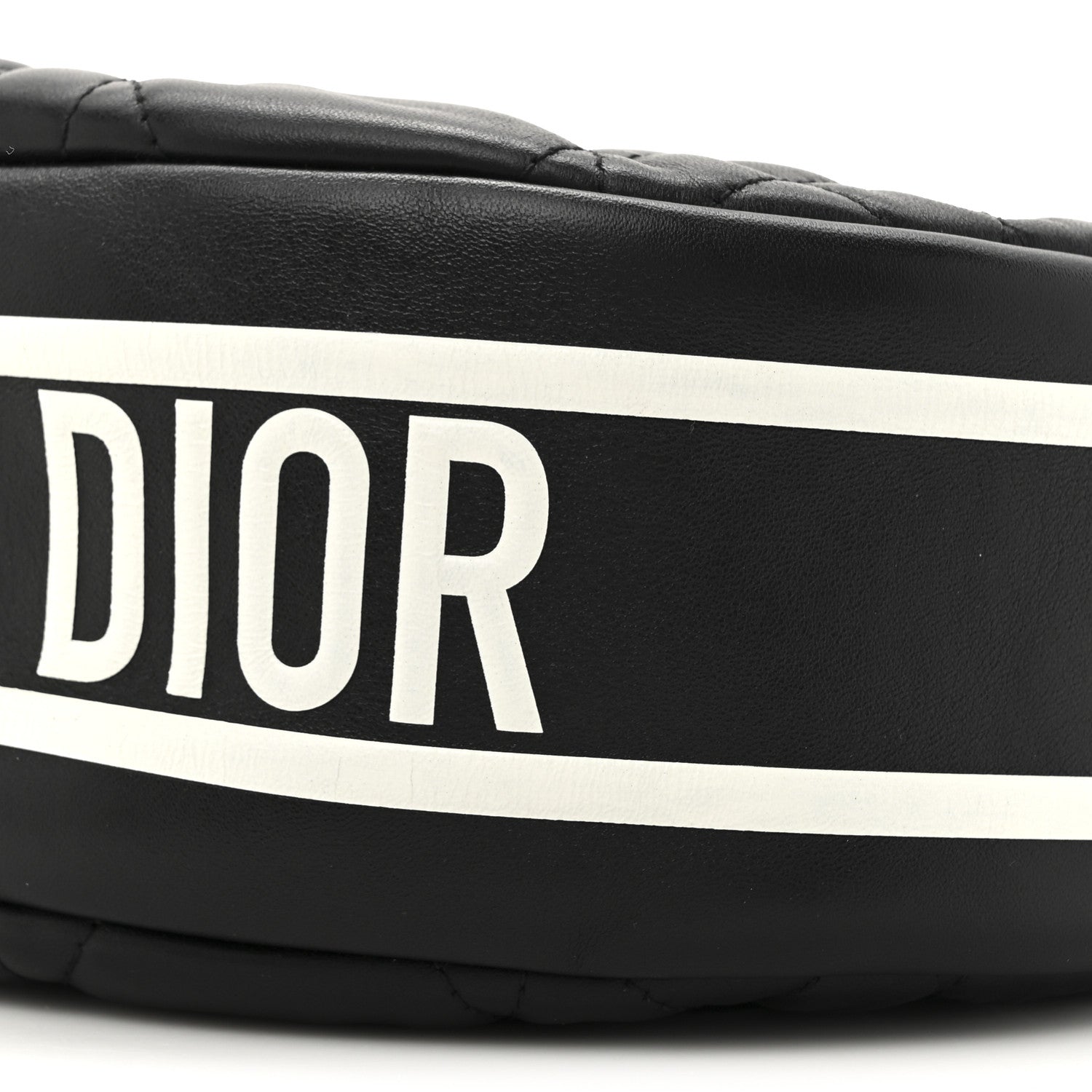 Christian Dior Lambskin Cannage Medium Dior Vibe Hobo Bag Black 9 of 11