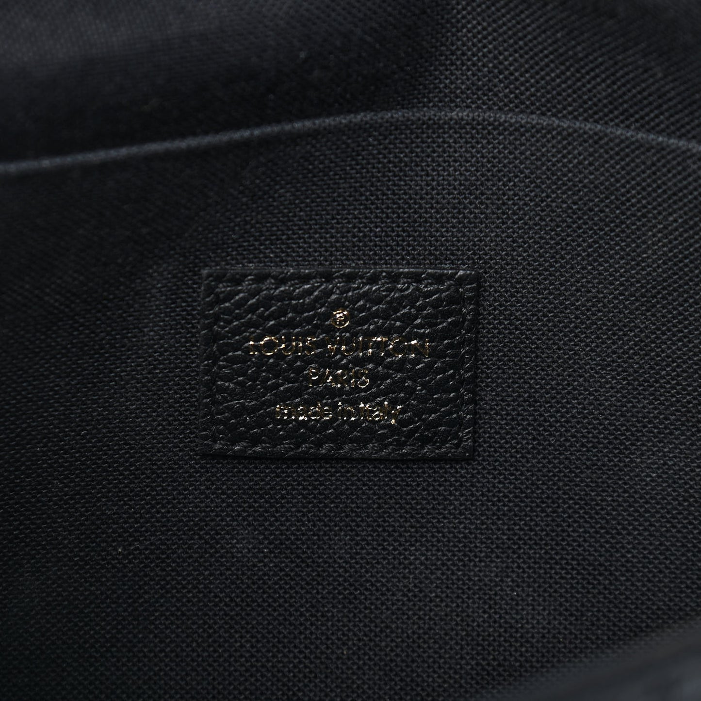 Empreinte Pochette Felicie Chain Wallet Black