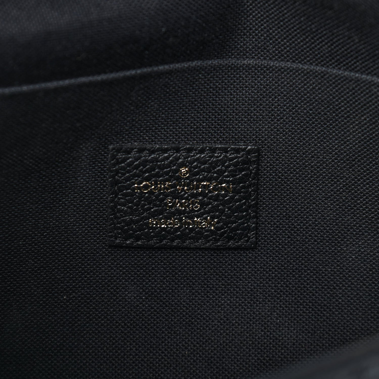 Louis Vuitton Empreinte Pochette Felicie Chain Wallet Black 11 of 17