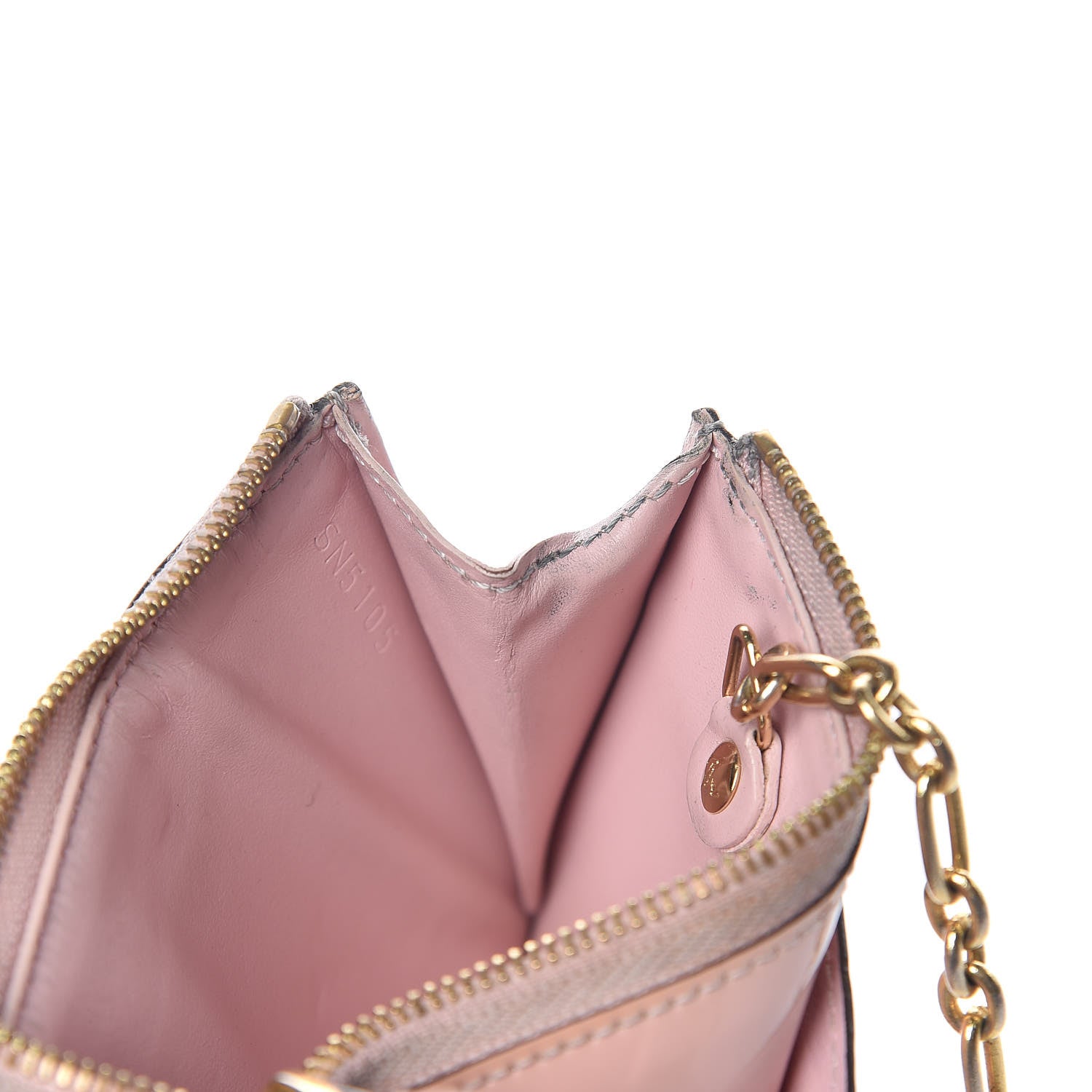 Louis Vuitton Vernis Key Pouch Rose Ballerine 12 of 13
