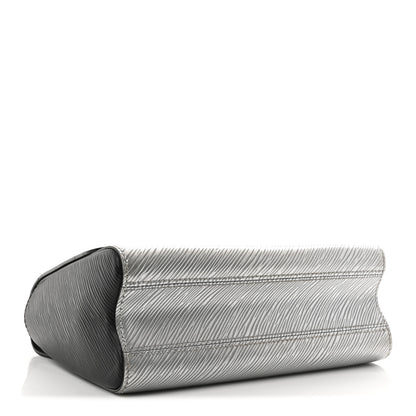 Louis Vuitton Epi Twist Shoulder Bag MM Argent 5 of 11