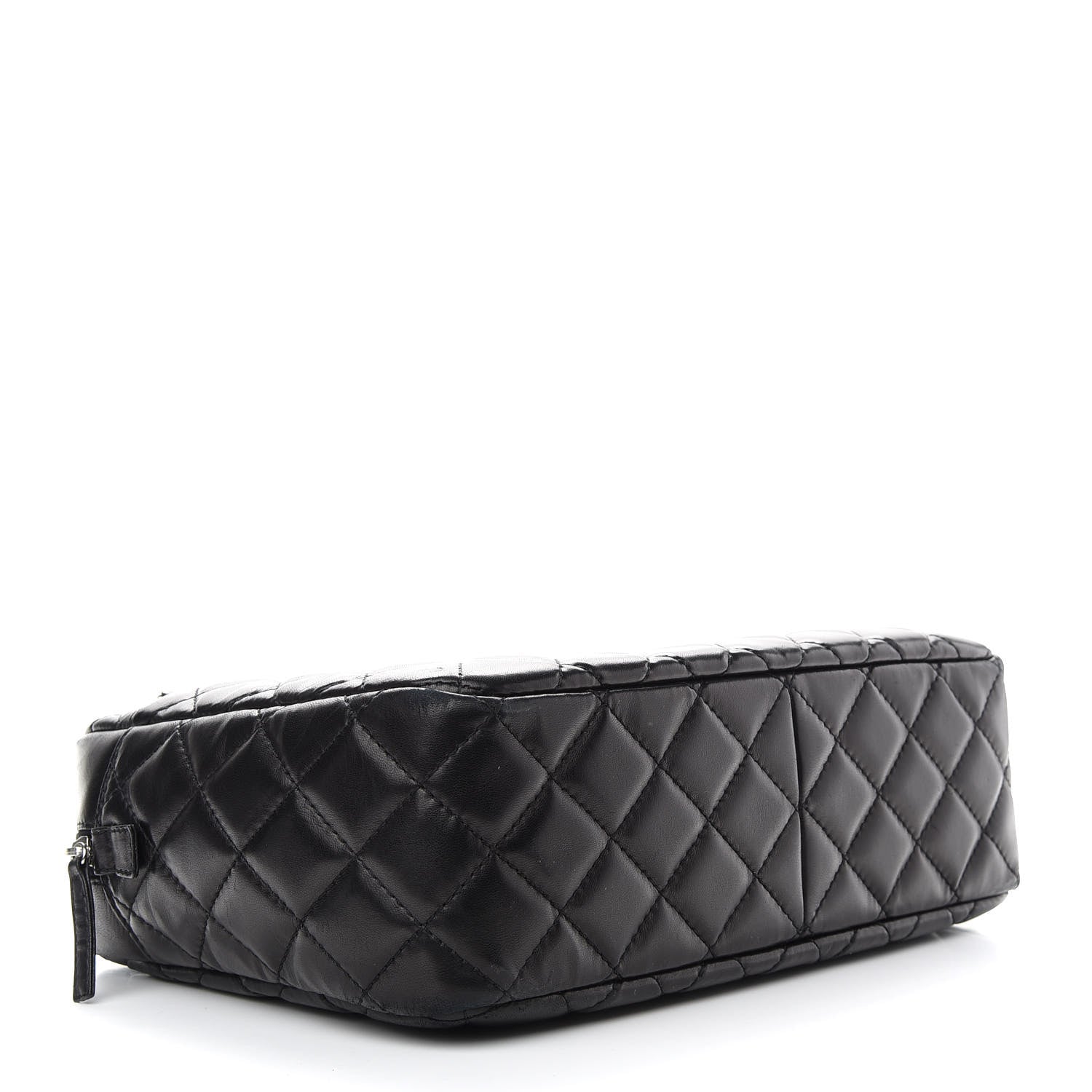 Chanel Lambskin Quilted Medium Camera Case Black 4 of 9