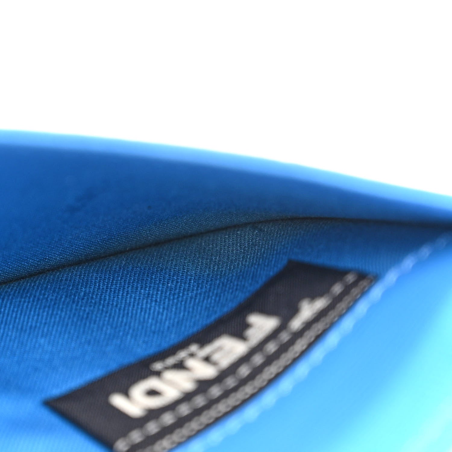 Fendi Vitello Elite Crystal Monster Eyes Tube Wallet On Chain Blue Royal Multicolor 11 of 12