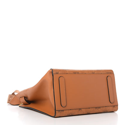 MCM Visetos Essential Tote Cognac 8 of 17