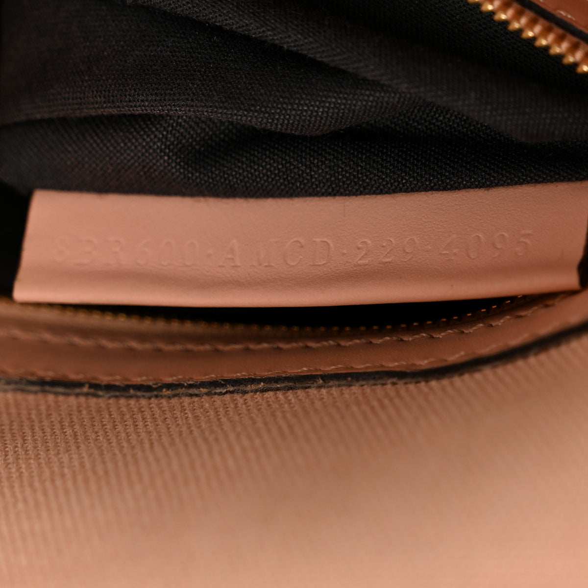 Fendi Canvas Vitello King Extra Strap FF Embroidered Baguette Baby Pink 7 of 13
