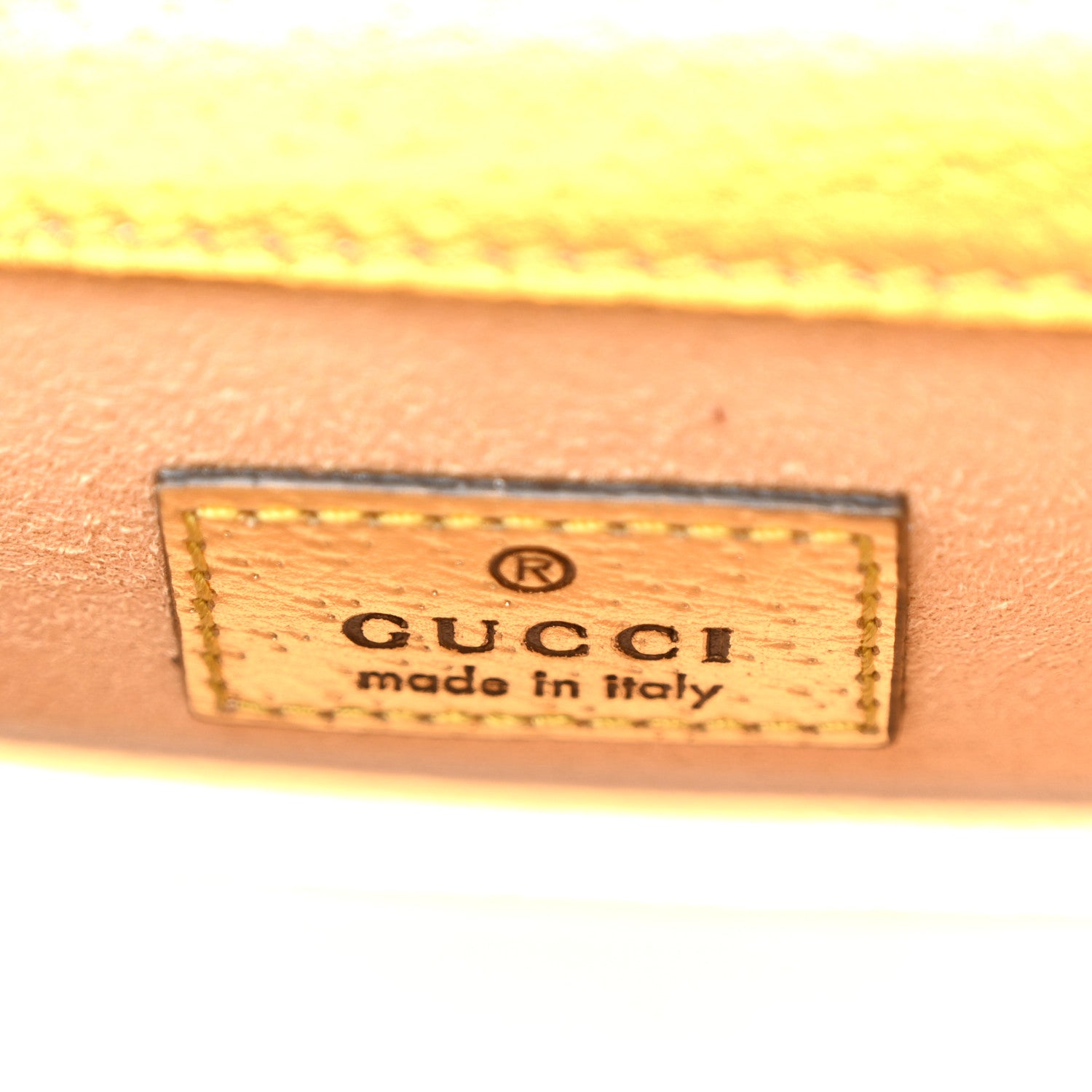 Gucci Metallic Calfskin Super Mini Dionysus Shoulder Bag Gold 6 of 9