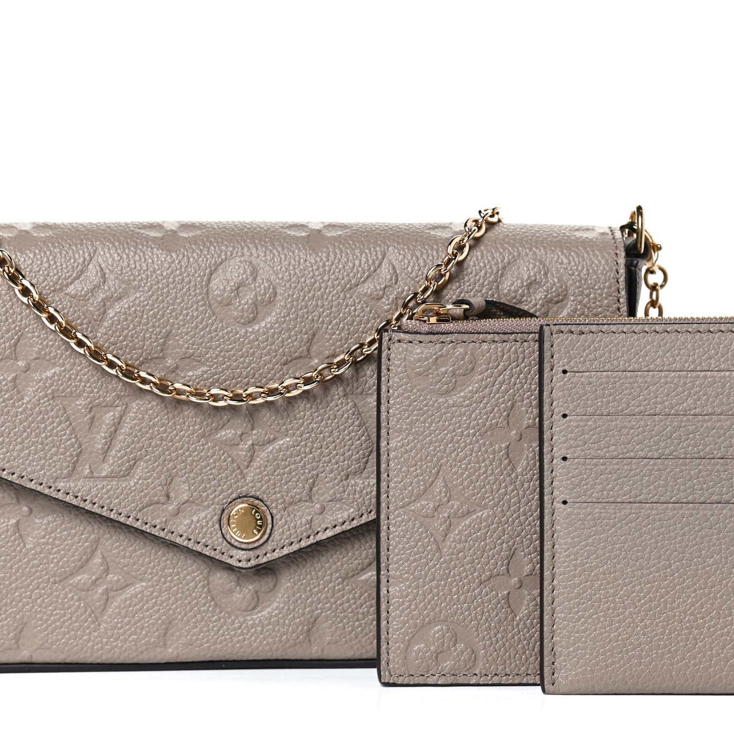 Empreinte Pochette Felicie Chain Wallet Tourterelle