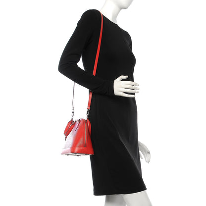 Louis Vuitton Epi Alma BB Coquelicot 2 of 8