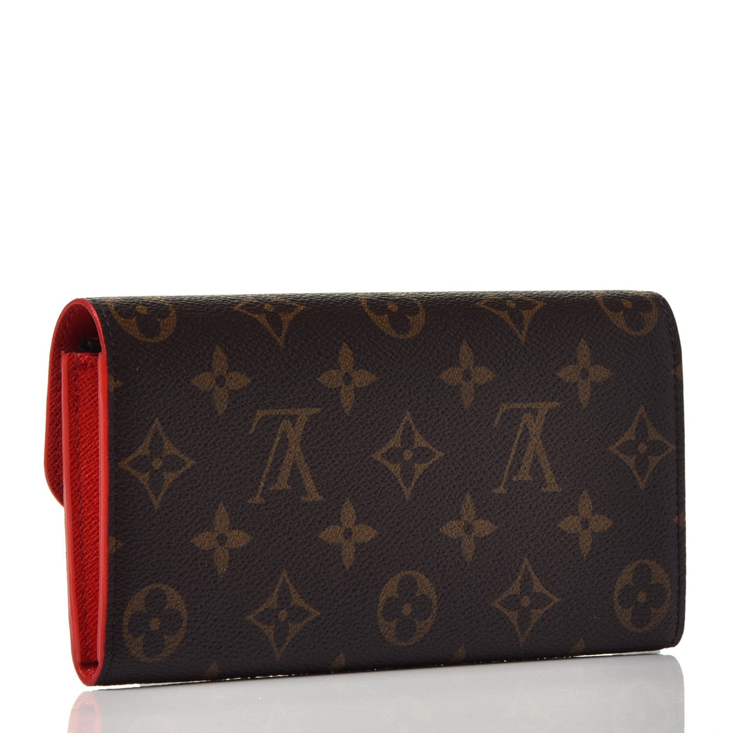 Monogram Bloom Flower Emilie Wallet Rouge