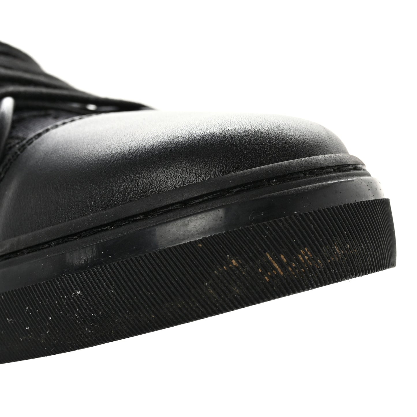 Monogram Mens High Top Sneakers 9 Black