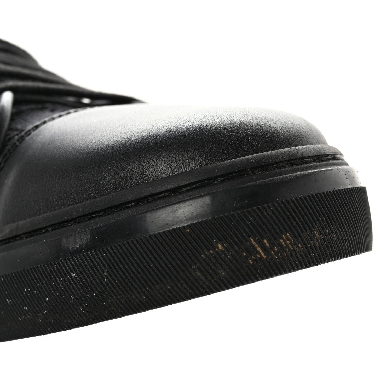 Gucci Monogram Mens High Top Sneakers 9 Black 9 of 12