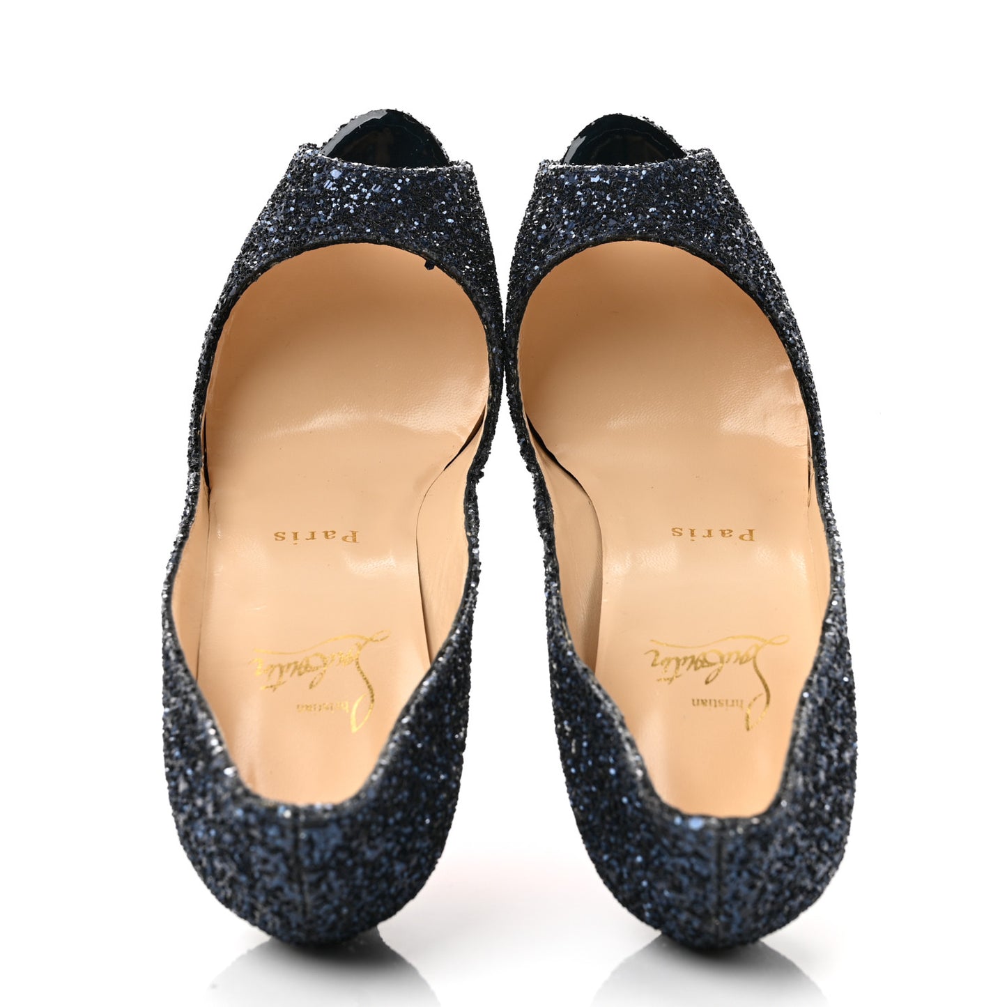 Glitter Very Prive 120 Pumps 37 Bleu Marine