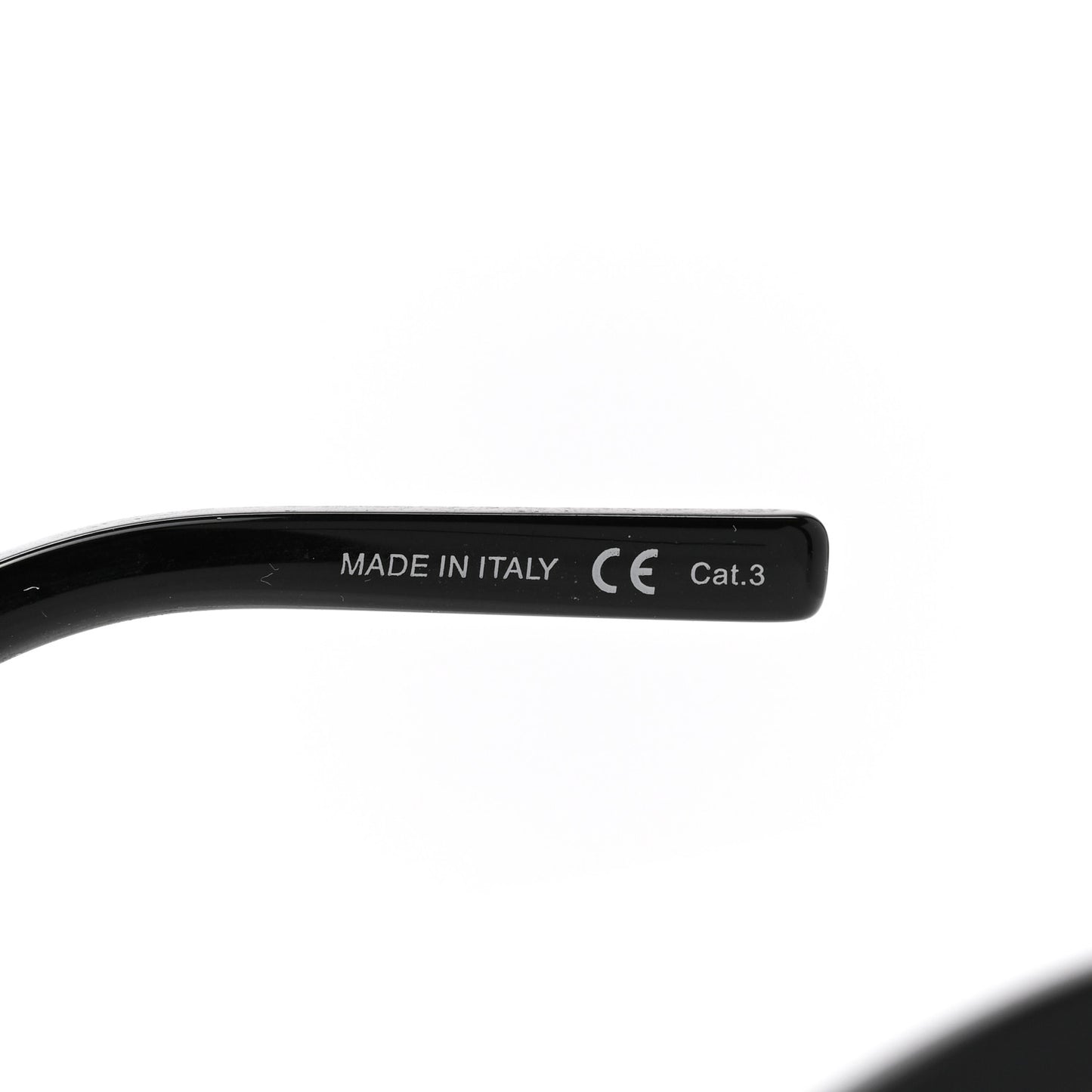 Acetate Mica Cat Eye Sunglasses SL 276 Black