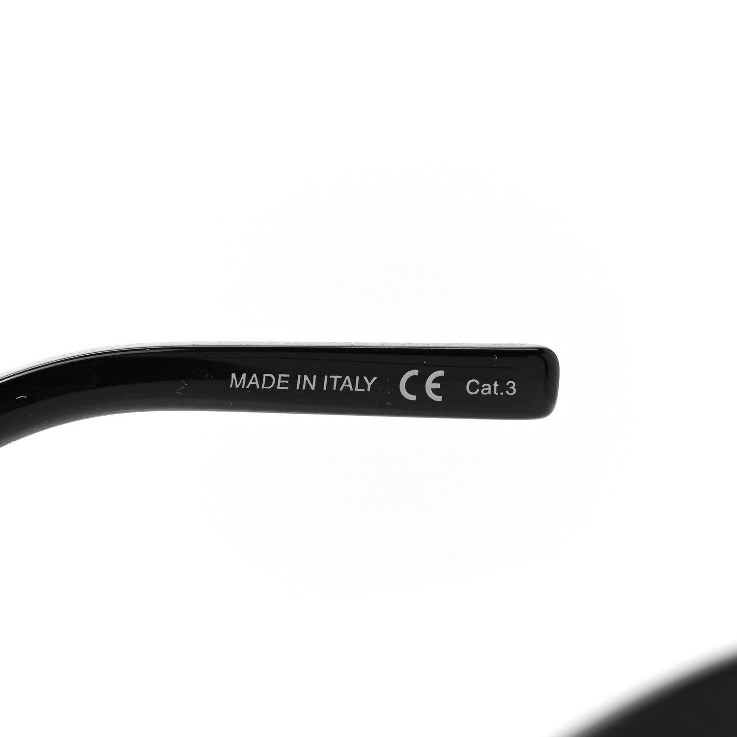 Saint Laurent Acetate Mica Cat Eye Sunglasses SL 276 Black 7 of 8