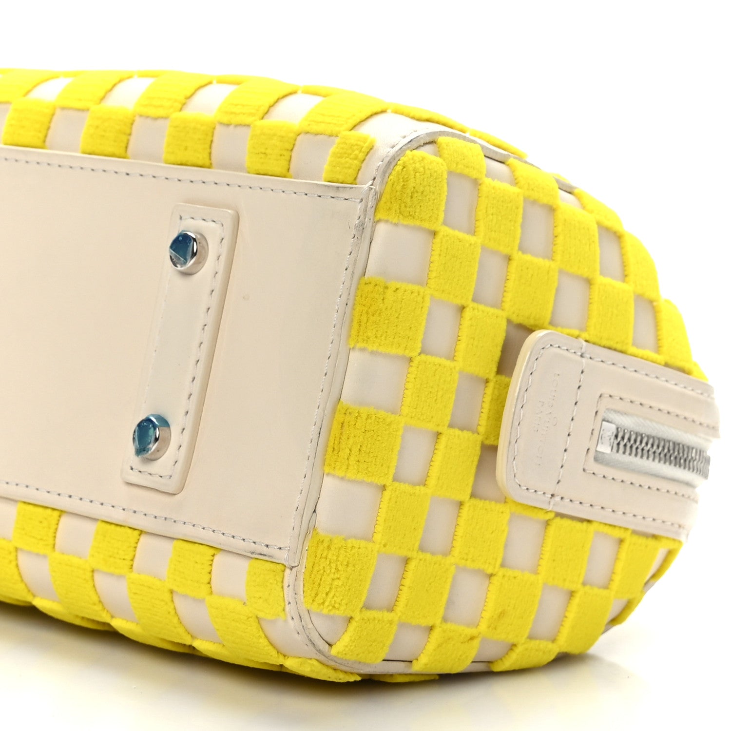 Louis Vuitton Damier Cubic Speedy East West Yellow 5 of 9