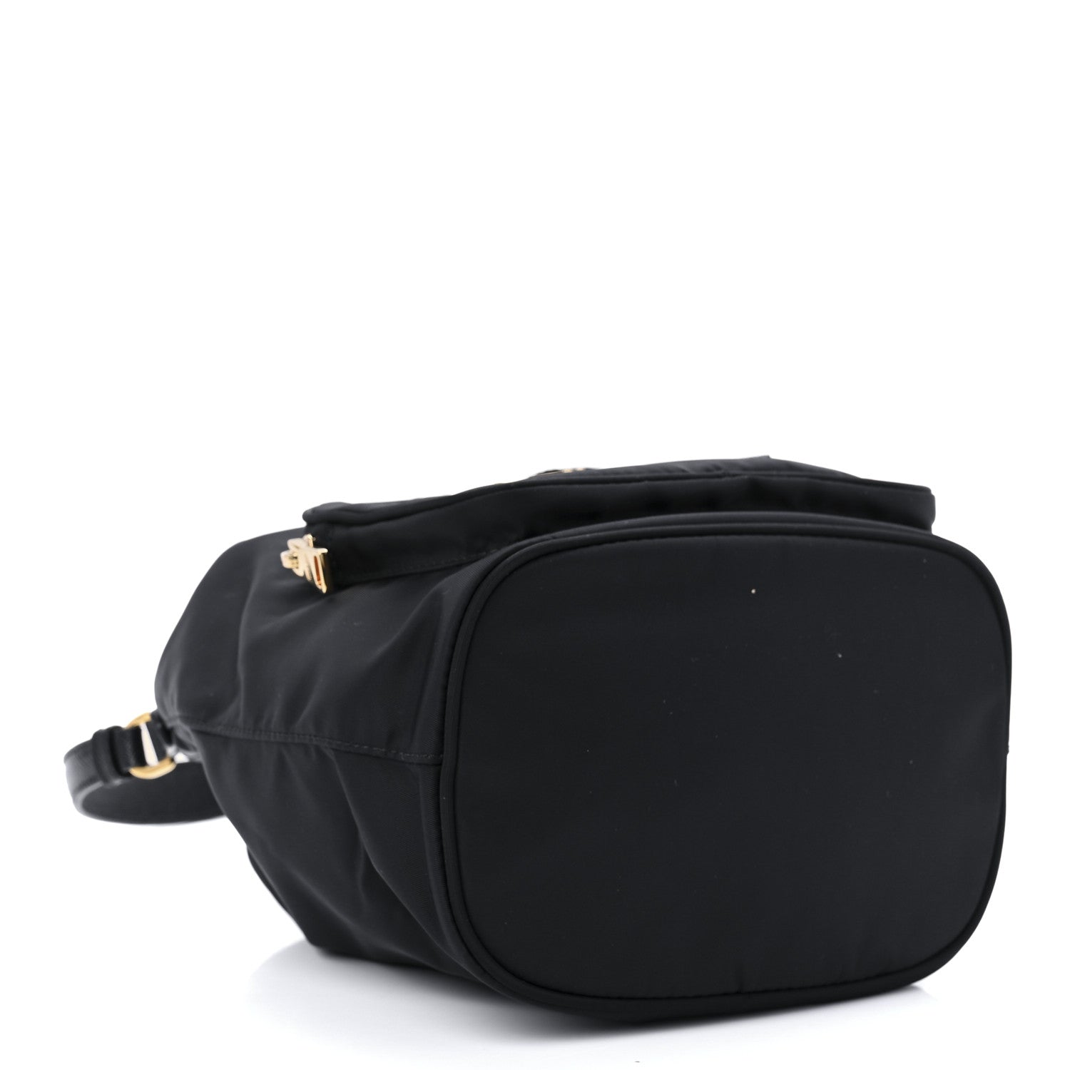 Prada Re-Nylon Duet Drawstring Shoulder Bag Black 4 of 11