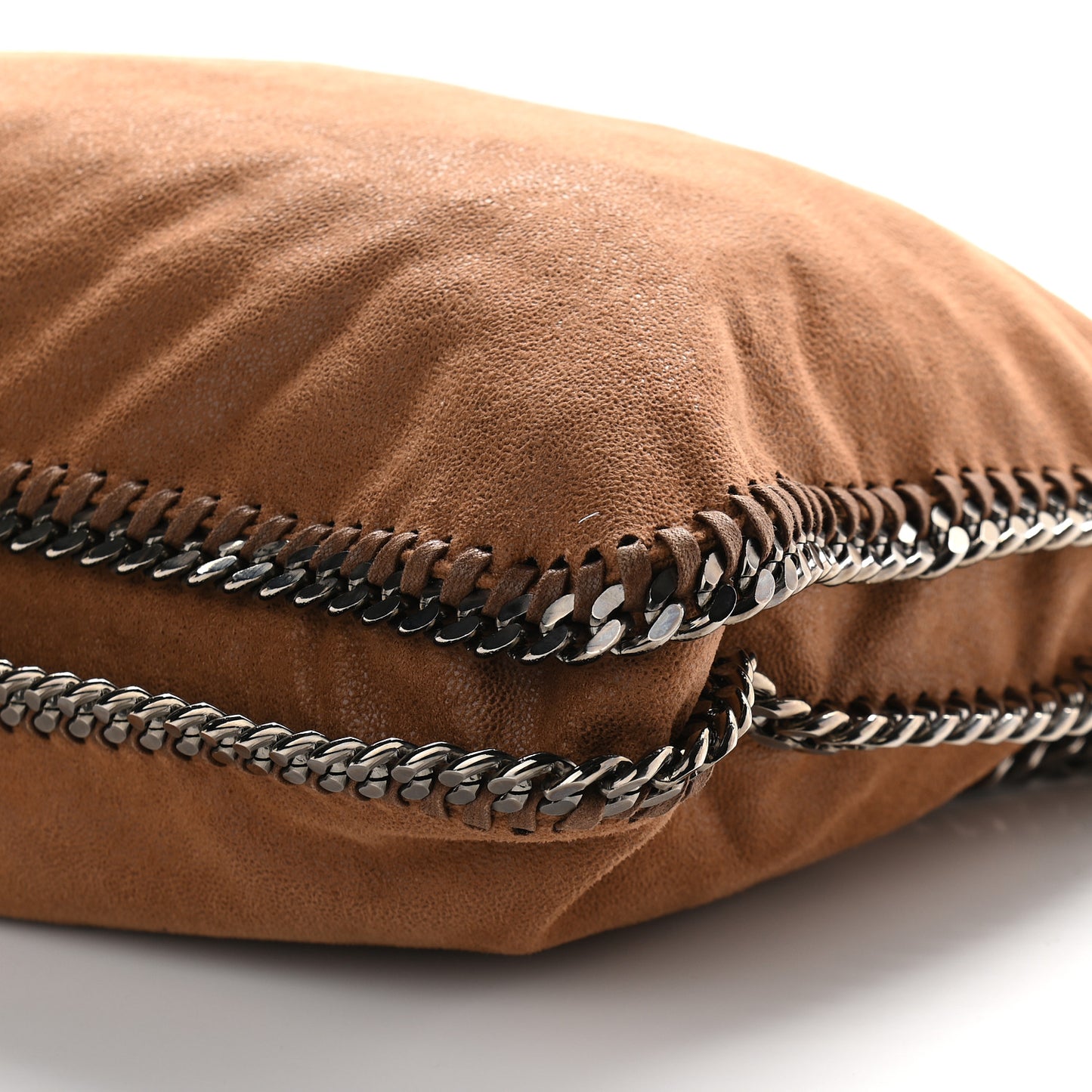 Shaggy Deer Small Falabella Tote Brandy