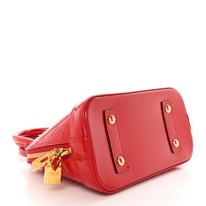 Louis Vuitton Vernis Alma BB Cherry 4 of 13