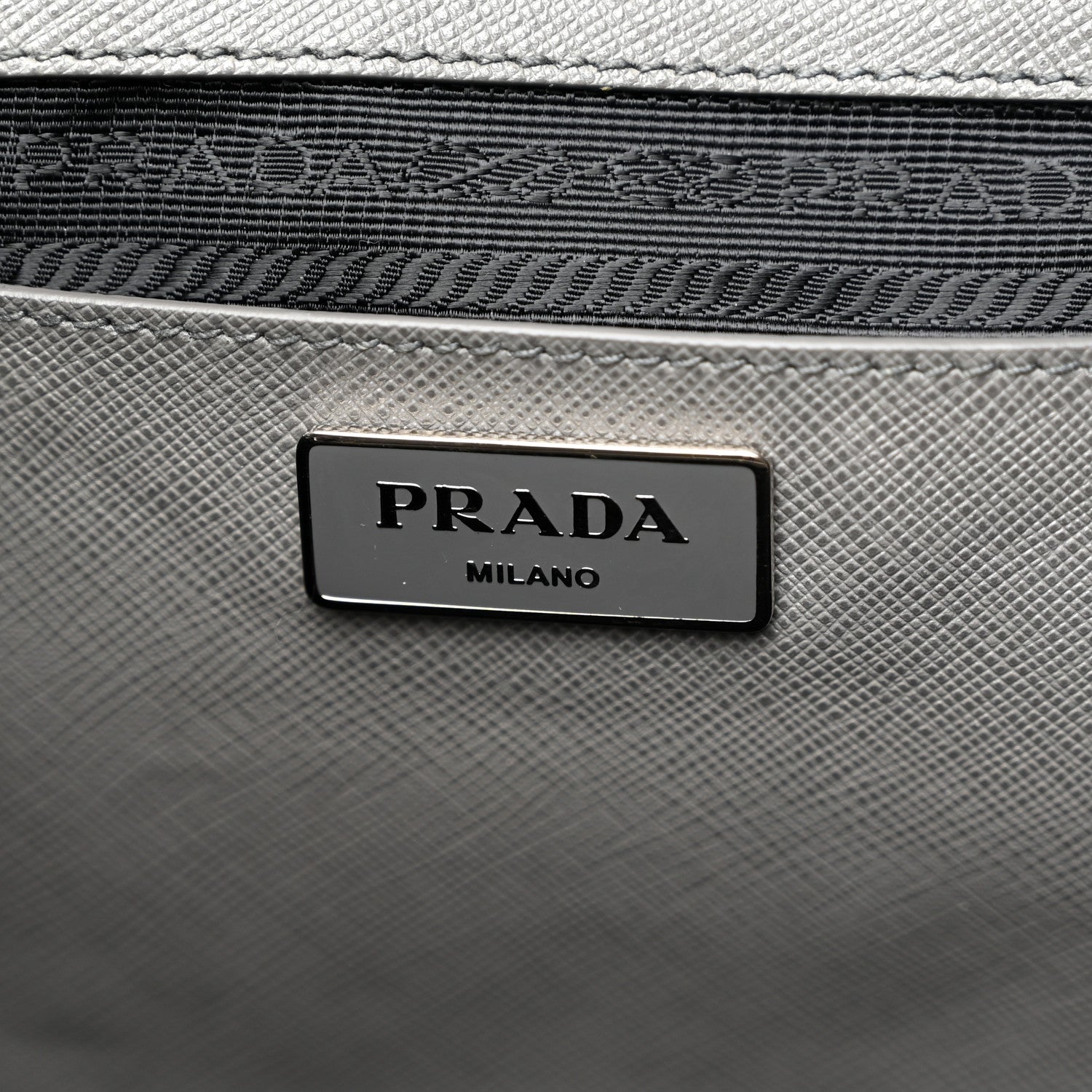 Prada Saffiano Soft Tote Marmo 6 of 10