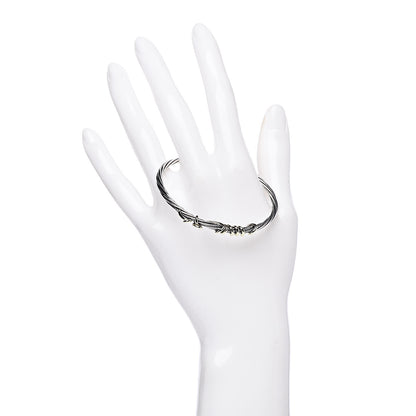 David Yurman Sterling Silver 14K Yellow Gold DY Whispers Te Amo Bracelet 2 of 5