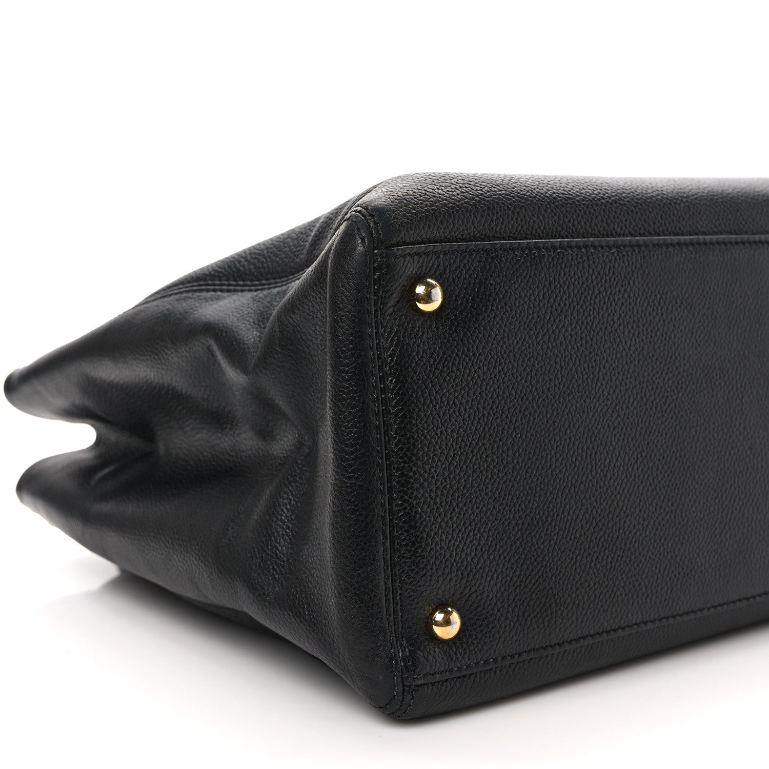 Chanel Calfskin Cerf Executive Shopper Tote Black 9 of 13