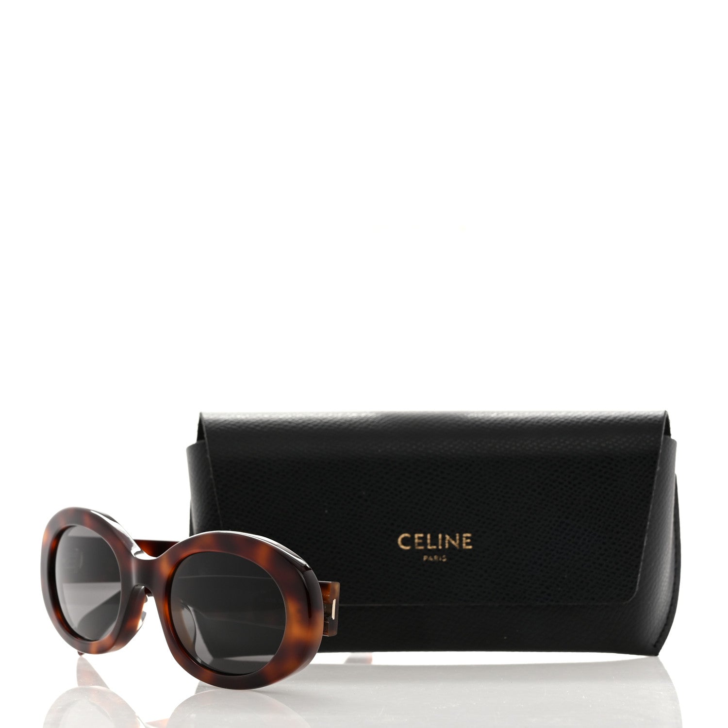 Celine Acetate Triomphe 01 Sunglasses CL 40194U Tortoise 7 of 7