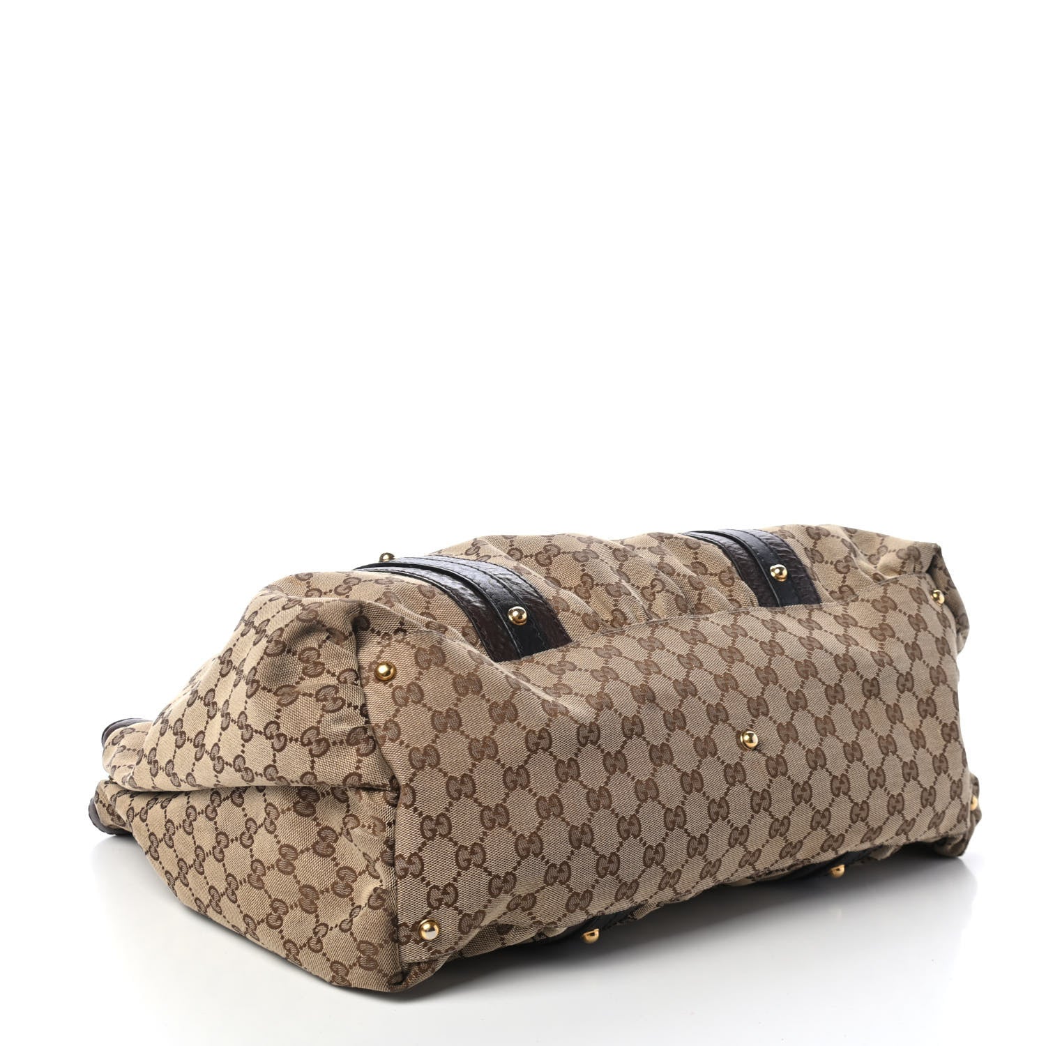 Gucci Monogram Medium Interlocking Icon Tote Dark Brown 3 of 4